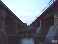 Railroad Bridges at Ile Claude