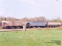 CSX Transportation - CSXT 251414, GE Rail Services - PVGX 1151 and Canadian National - CN 379248 - C113